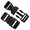 Smomend Pack of 2 Buckle 25 mm Adjustable on Both