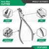 DawnProMed Hard Wire Cutter Plier Dental Orthodontic Instrument 15 Degree