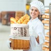 1/2 Pack Plastic Lined Bread Bags for Homemade Bread 13
