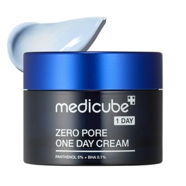 Medicube Zero Pore One-Day Cream 50ml, Exfoliating Care Korean Cosmetics, Roughness, Sensitive Skin, Dry Skin, Skin Care Zero Line