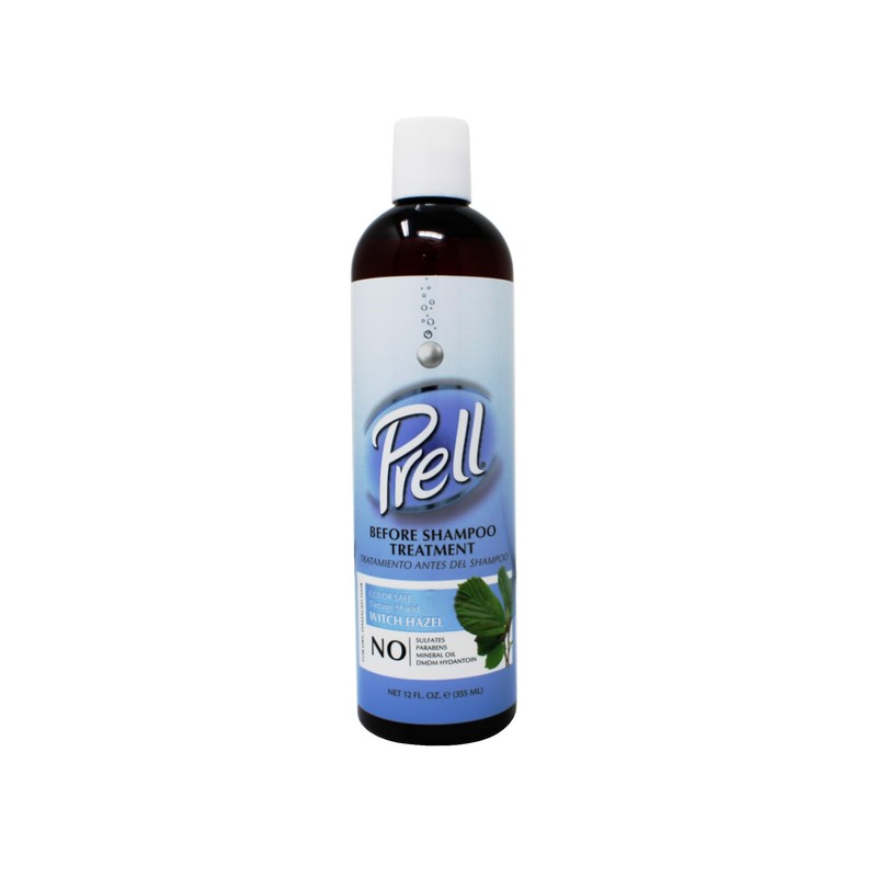 Prell Before Shampoo Treatment for Dry, Damaged Hair, Color Safe,