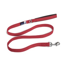 Curli Basic Nylon Dog Leash, 140 x 2 cm, Red