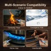 Torch Lighter Built-in V Cutter,Refillable Butane Torch Lighter,Men's Gift,All-in-one Windproof