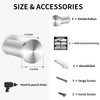 Vista Hooks Stainless Steel SUS304 Coat Hooks Silver Coat Hooks