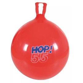 Gymnic Children's Bouncing Hippity Hop 55 Ball Red 22" diameter