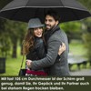 SWEETIME Compact umbrella, storm-proof with automatic open/close, portable umbrella with