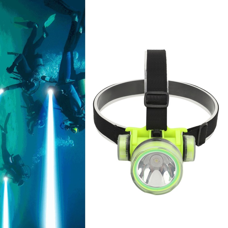 SQ901 Rechargeable LED Headlamp Diving Headlamp for Outdoor Running Camping