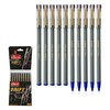 DRIFT Ballpoint Pens, BLUE, Fine Point (0.7mm), Pack of 10,