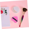 Beavorty 4pcs Heart Shape Powder Puff Makeup Beauty Sponge for