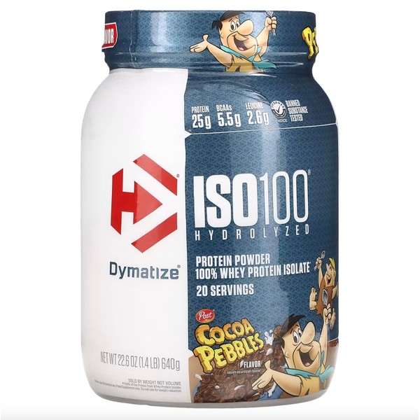 DYMATIZE ISO 100 1.4 LBSPROTEINA ISOLADAAislada de suero de leche