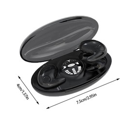 Invisible Earphones | Sleep Earbuds | Invisible Sleep Wireless Earphone Ipx5 Waterproof | Wireless Noise Blocking in Sleep Earphones, Touch Control, Flat in Ear