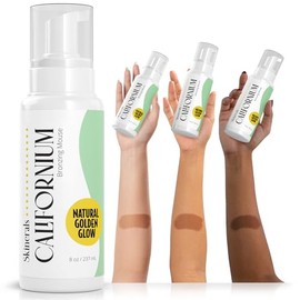Skinerals Self Tanner Sunless Bronzer Californium Natural and Organic Ingredients for Safe Alternative to Sun Tanning (8 Ounce)