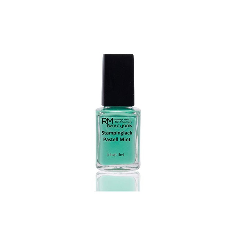 RM Beautynails Stamping Varnish Pastel Mint 5 ml