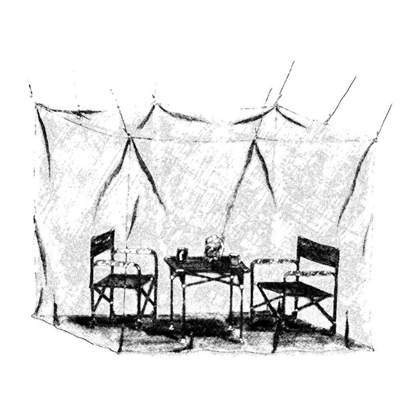 Basic Nature mosquito net classic double mesh 225 1433000, White