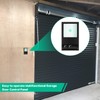 Garage Door Opener Control Panel, Multi-Function Wall Keypad Button Replacement