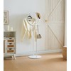 Kings Brand Furniture Cheska Suit Valet Stand with Circular Frame