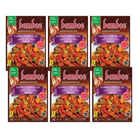 Bamboe - Sambal Goreng Ati/Liver in Chili Gravy - 6 x 1.9 oz
