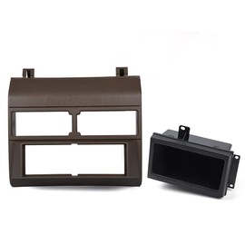 GRAND ORANGE Stereo Radio Dash Kit Pocket Bezel Compatible with 1988-1994 Chevy & GMC Pickup Truck Beige w/Wire Harness Antenna GMK333BU 99-3000R GMP333 GM1482GRB