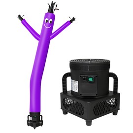 MOUNTO 6FT Fly Puppet Dancer with 1/3hp Blower Complete Set (Purple)