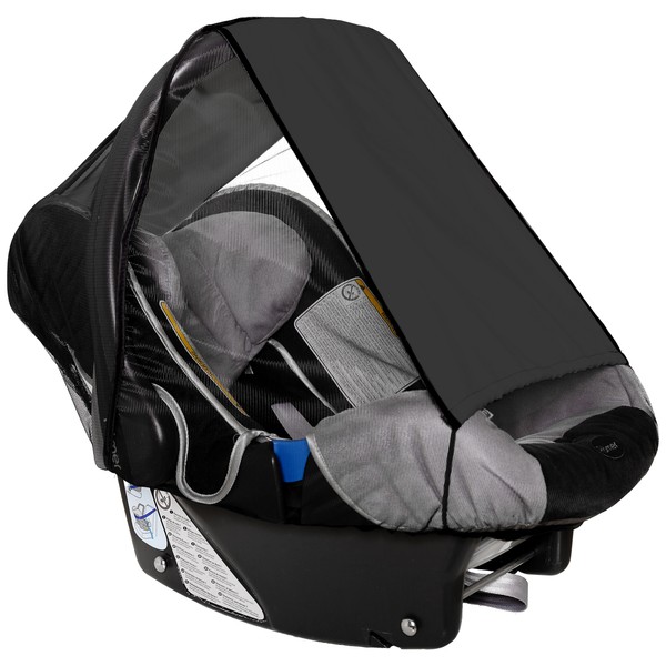 Sunnybaby 11286 - Universal Sonnenschutz für Babyschale, Sonnendach mit Insektenschutz