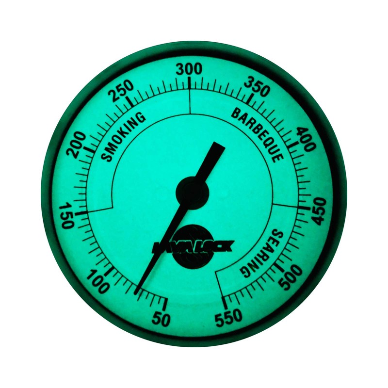 LavaLock® 3" Glow Thermometer, High Accuracy Adjustable 3 Inch Face