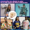 BSBUY Costume Set Rapper Hip Hop Accessories with Dollar Chain
