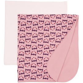 Care Baby Girls Scarf, 2-pack, Red (Light red), One size (Manufacturer size: 70X70)