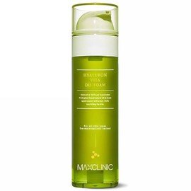 Max Clinic 맥스클리닉 히알루론 비타 오일 폼 110g x 1개 Max Clinic Hyaluron Vita Oil Foam 110g x 1 [110g x 1 piece]