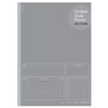 Kokuyo No-Y80MD-M Campus Notebook, Study Planner, Daily Ruled, B5, Gray