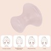 Scraping Stone Tool Mushroom Shape Pink Rose Quartz Gua Sha