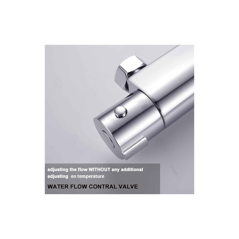 4 inch Thermostatic RV Shower Faucet Valve
