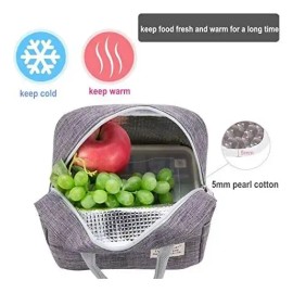 Bolsas De Almuerzo Pequenas Para Mujeres Y Hombres, Con A...