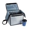 Sleek Space Drinks Carrier with Removable Divider and Velcro Closure,