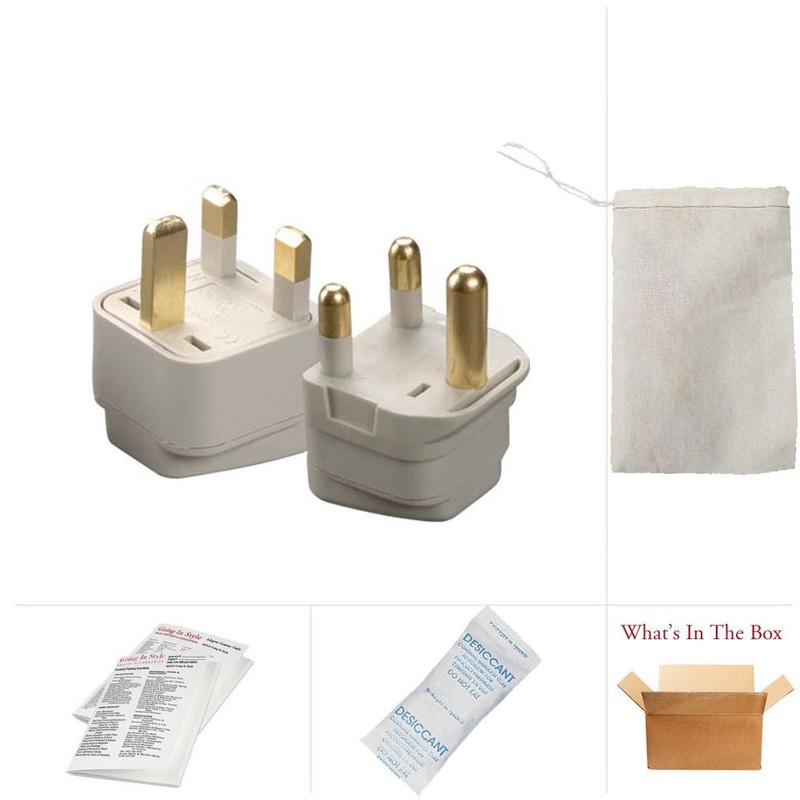 Going In Style Ireland Grounded Adapter Plug - GUD and