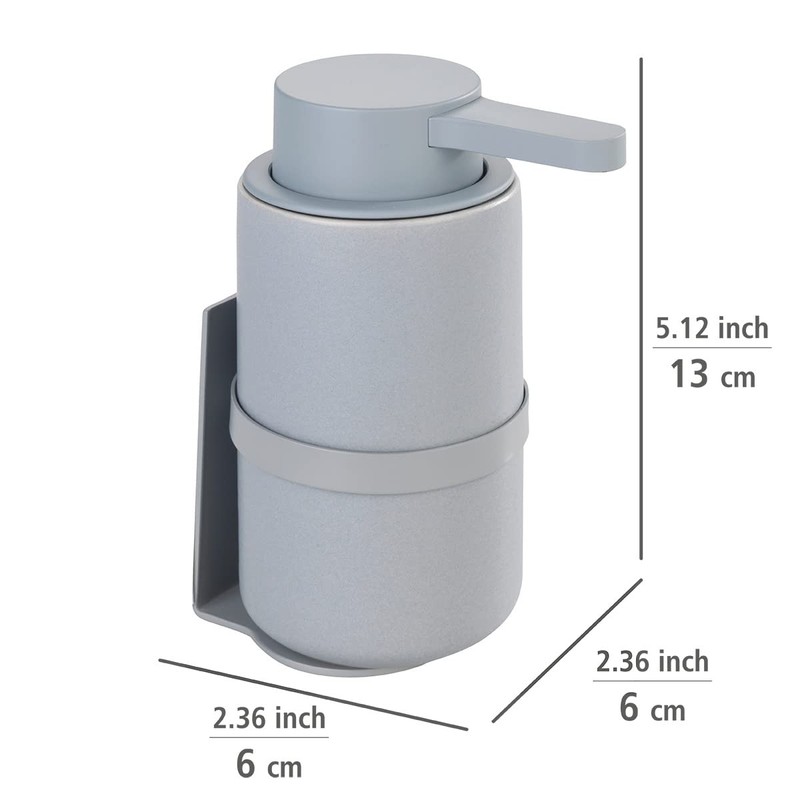 Woya Wall Soap Dispenser, Grey