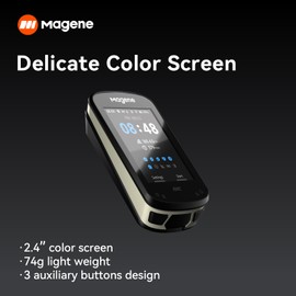 Magene C506SE Wireless GPS Bike Computer - 2.4" Color Screen, Route Navigation, Bluetooth & WiFi, Fast 5s Positioning, Supports 9 Cycling Devices