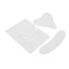 18pcs Reusable Wrinkle Pad Silicone Soft Portable Forehead Face Neck