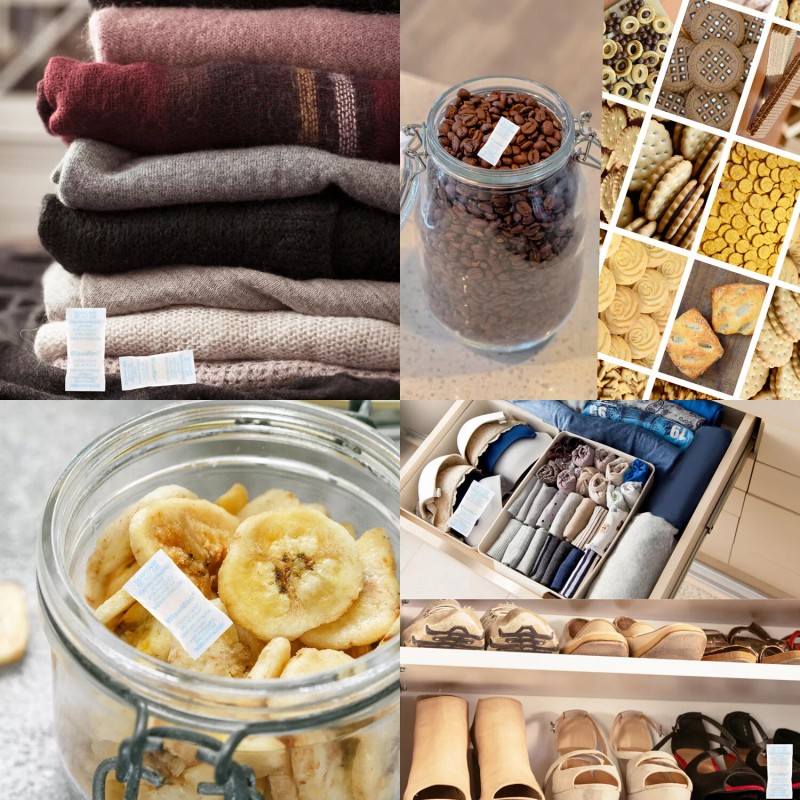 Wisesorb 5 Gram 1000 Pack Silica Gel Packets Color Indicating