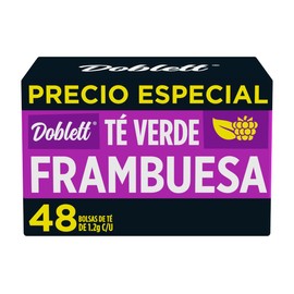 Té Doblett Verde Con Frambuesa 48 sobres