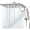 G-Promise All Metal 16 Inch Shower Head with Massage Mode
