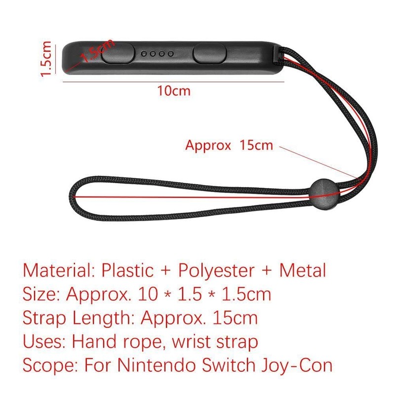 2 Pack Wrist Strap for Switch Joycon Lanyard Replacement Joy