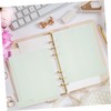 jojofuny A4 Tabbed Binder Dividers 3 Hole Plastic Organizer Sheets