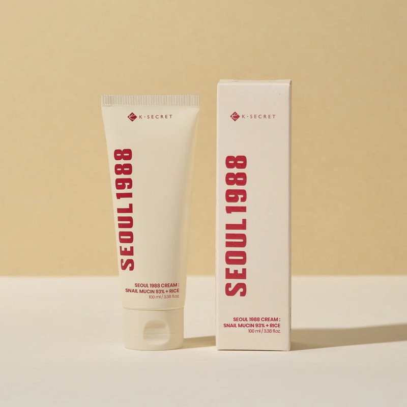 K-SECRET SEOUL 1988 Snail Mucin 93% + Rice Cream 100ml