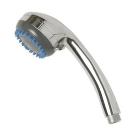 Chrome Shower with 3 Functions Jet, Rain and Massage, Ideal for a Relaxing and Versatile Bath
