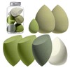 BS-MALL Makeup Sponge 7 Pcs blender sponge for Liquid, Cream,
