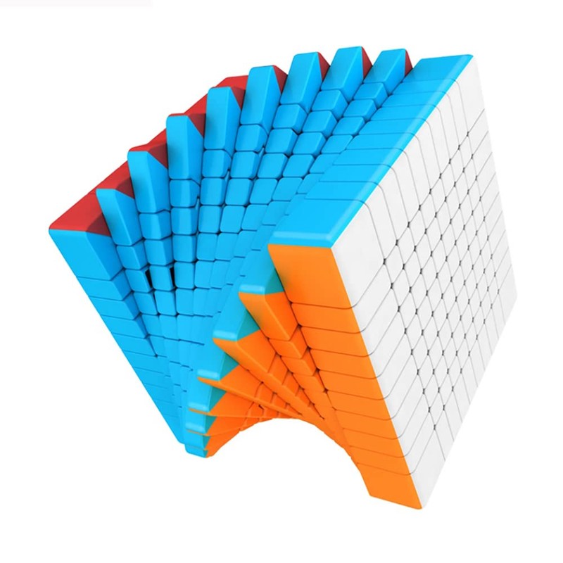 BroMoCube Moyu Meilong 10x10 Speed Cube Stickerless MFJS MeiLong Puzzle