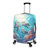 HELLHERO Sea Otter Luggage Cover for Suitcase 18 19 20