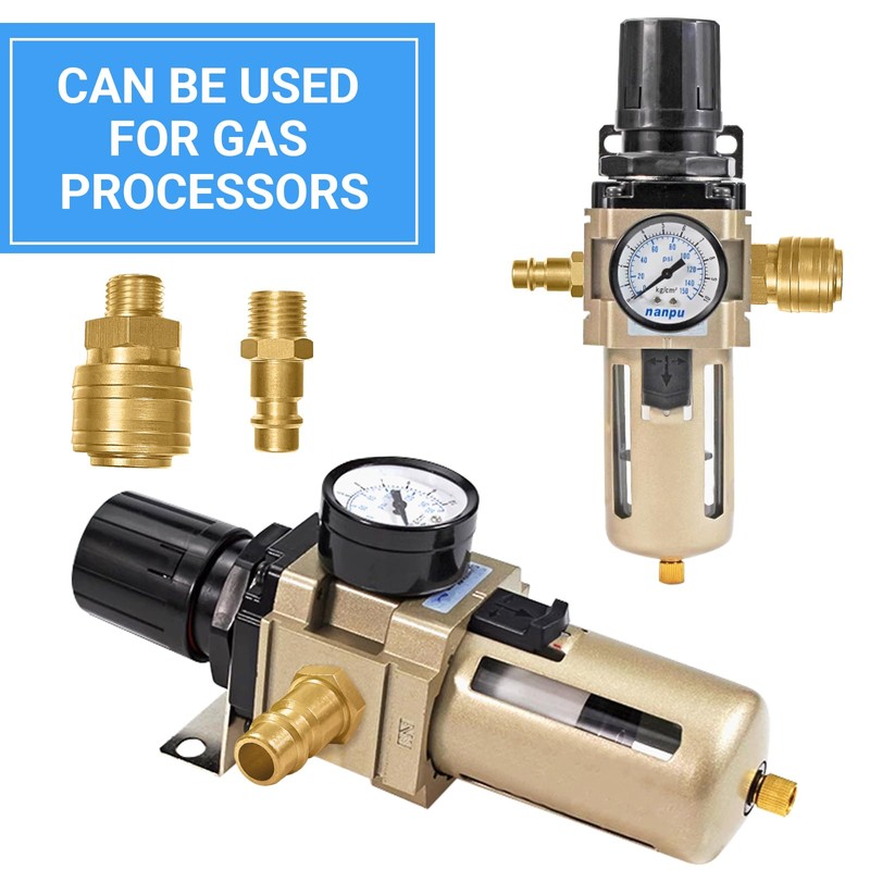 Compressed Air Distributor 2-Way Compressed Air Switch with 2 Compressed