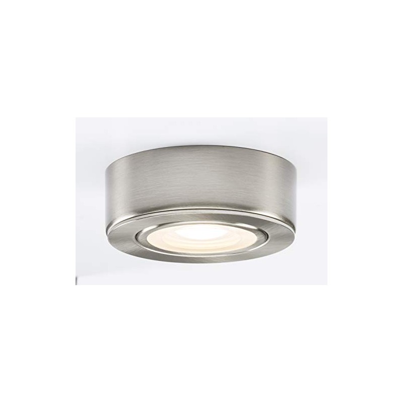 Knightsbridge 230V LED Under Cabinet Light -Brushed Chrome 3000K, Warm