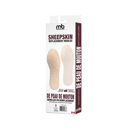 Moneysworth & Best Replacement Sheepskin Insole, Women's Size 9